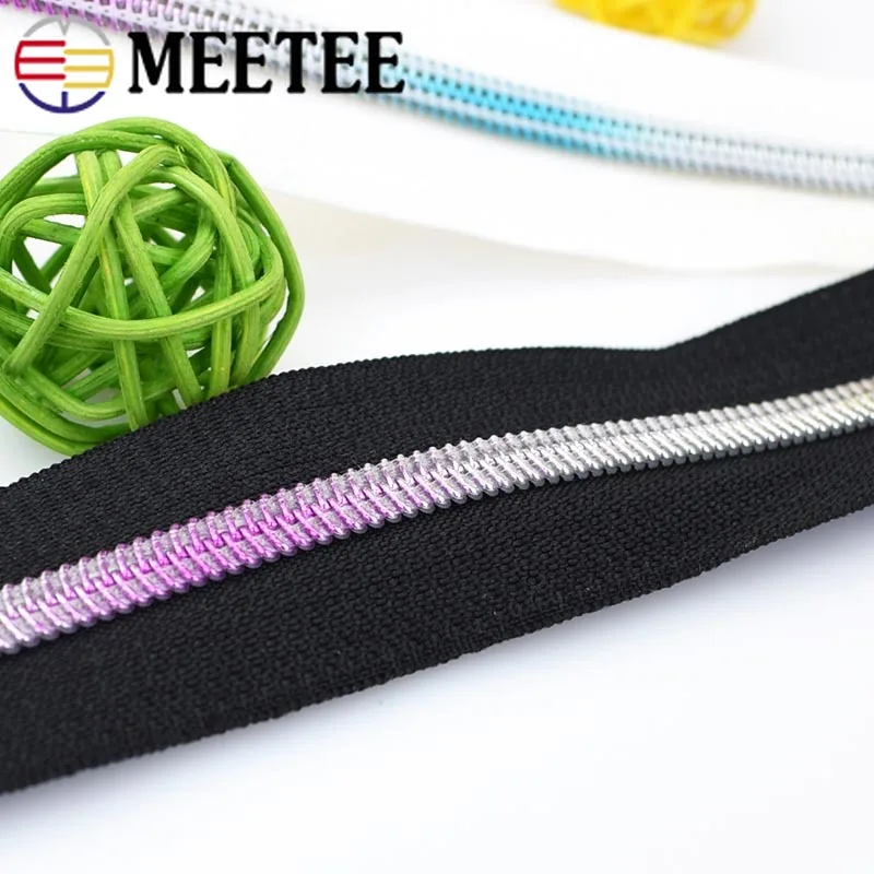 Молния нейлоновая с открытым концом для шитья Спортивная пальто одежды