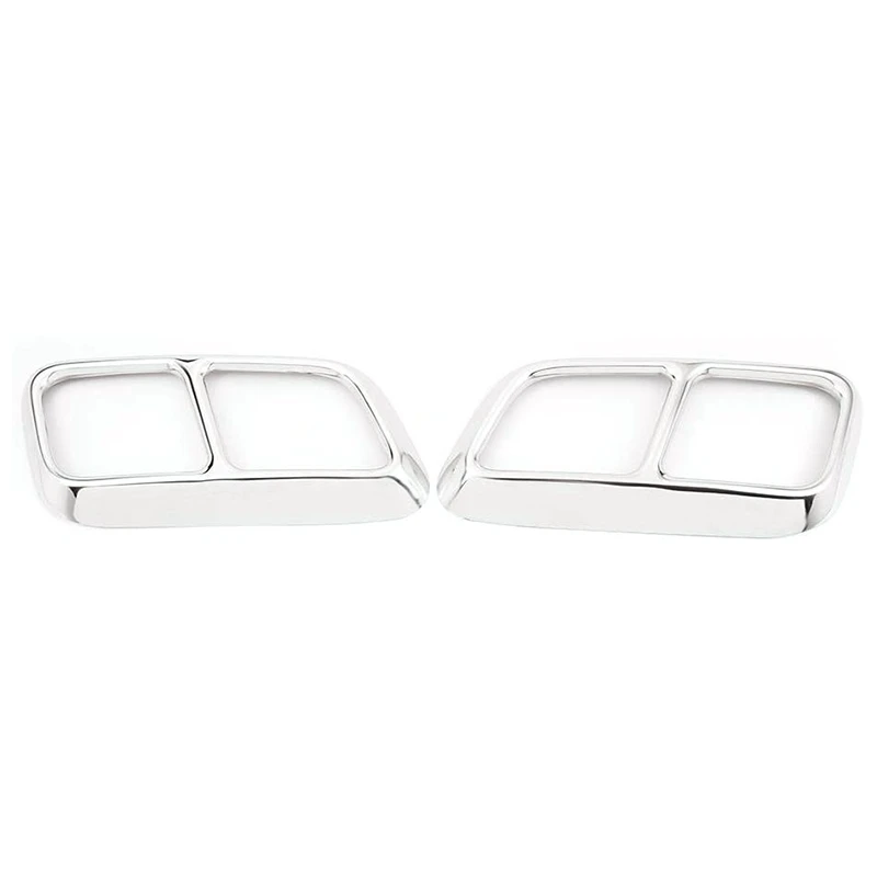 2 шт. накладка выхлопной трубы для Range Rover Sport 2018 2019 автомобильные аксессуары |