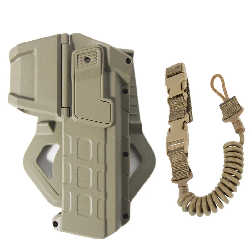 Тактический подвижный страйкбольный пистолет Glock Colt 1911 кобура для 17 22 с фонариком