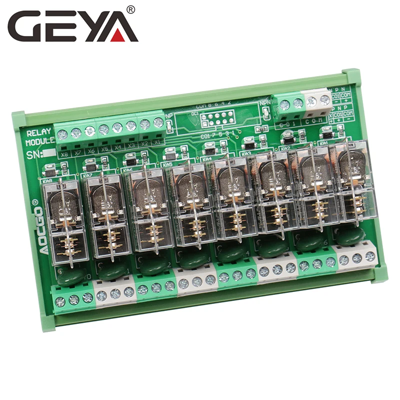 GEYA NG2R 8-канальный сетевой видеорегистратор платы реле 12V 24V релейная плата пульта