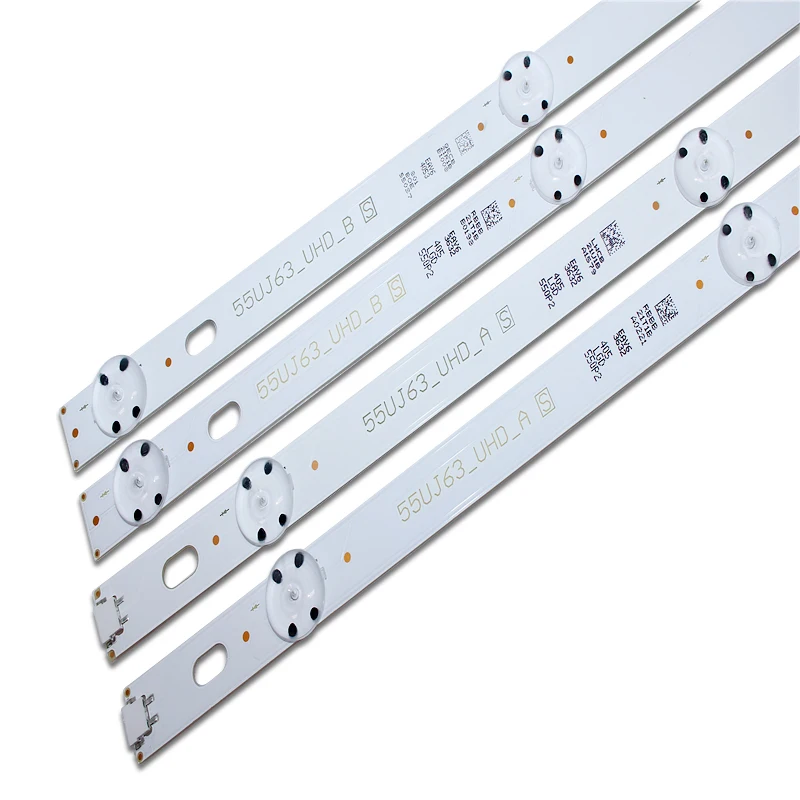 (Новый комплект) 10 шт./партия СВЕТОДИОДНЫЙ Подсветка полоску для LG 55UJ630V 55UJ6300