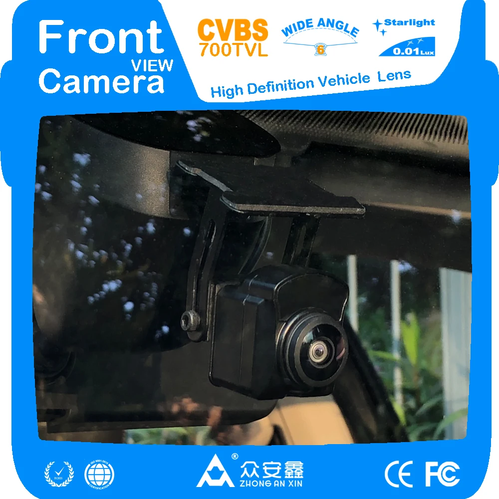 ZhongAnXin CVBS 700TVL Супер низкая-люкс Starlight мини камера для такси автомобиля вид спереди