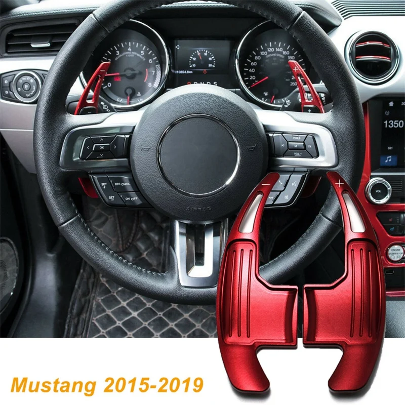 Рычаг переключения передач на рулевое колесо подходит для Ford Mustang 2015-2019 |