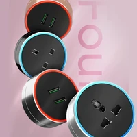 Herepow Power Track Socket Smart Home Kitchen Appliances Outlet New Type Standard Wall Electrical Plug Adapter With USB
