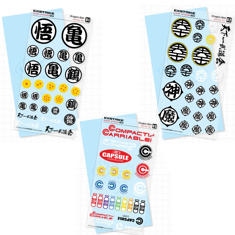 3 компл./упак. высокого качества с рисунком из аниме наклейки игрушечные фигурки