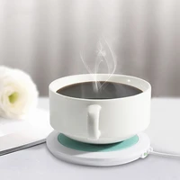 pu warmer pad usb warm cup mat heating device office coffee tea warmer pad mat table heat resistant electric insulation coaster