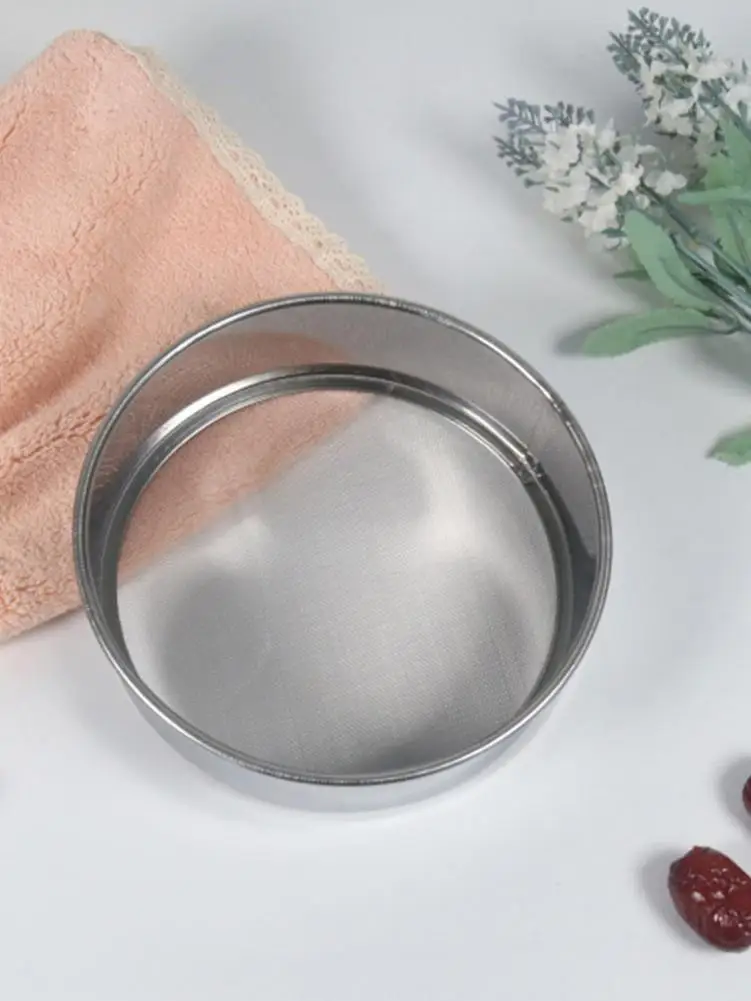 Сито для муки из тонкой сетки профессиональный Круглый сито нержавеющей стали 1