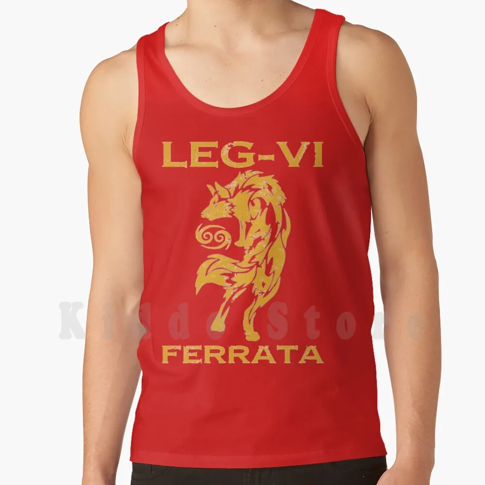 

Legio-Vi Ferrata Tank Tops Vest 100% Cotton Roman Roman Legion Roman Empire Spqr Ancient Legionary Legionaire Centurion