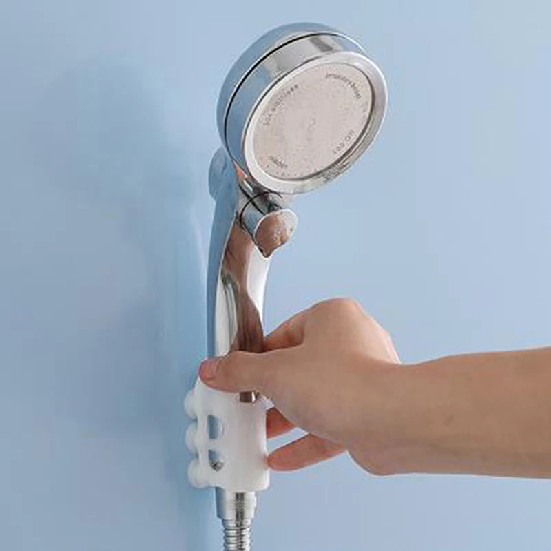

Shower Head Holder Reusable Durable Suction Cup Shower Bracket Wall Rack Stand