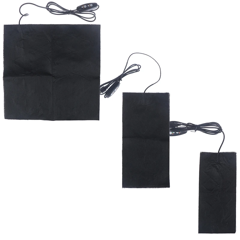 Грелка для рук с USB-разъемом 3 вида стилей 5 В из углеродного волокна | Компьютеры и