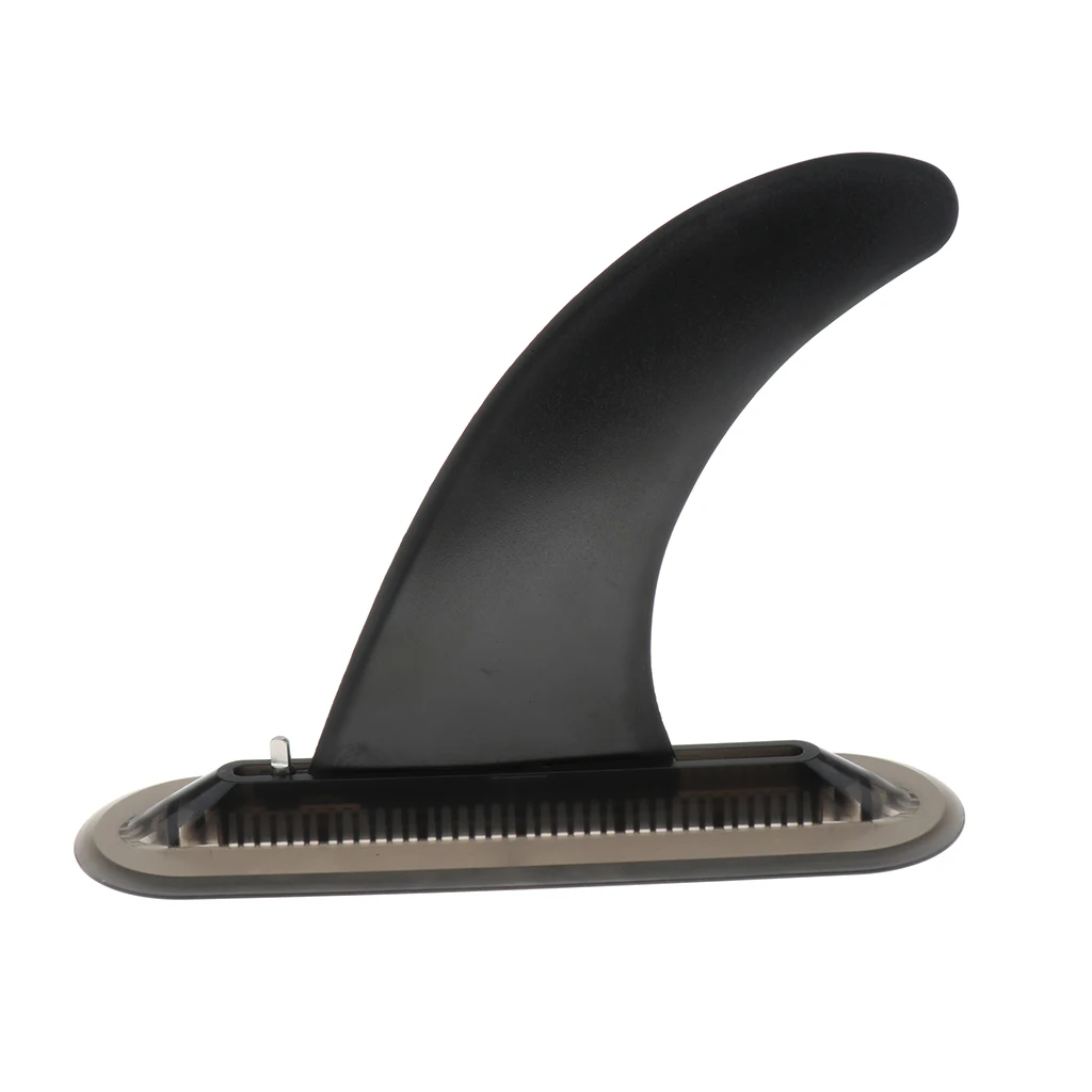 

PVC 9''/10'' Surfing Single Center Fin with Fin Box, Screw for Surfboard