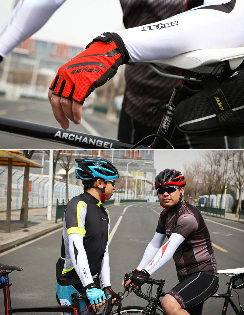 

Super New ! SAHOO Girl's Men/Women Fashion models Bicycle Cycling Sports Shockproof Anti-slip Half Finger Gloves M-XL