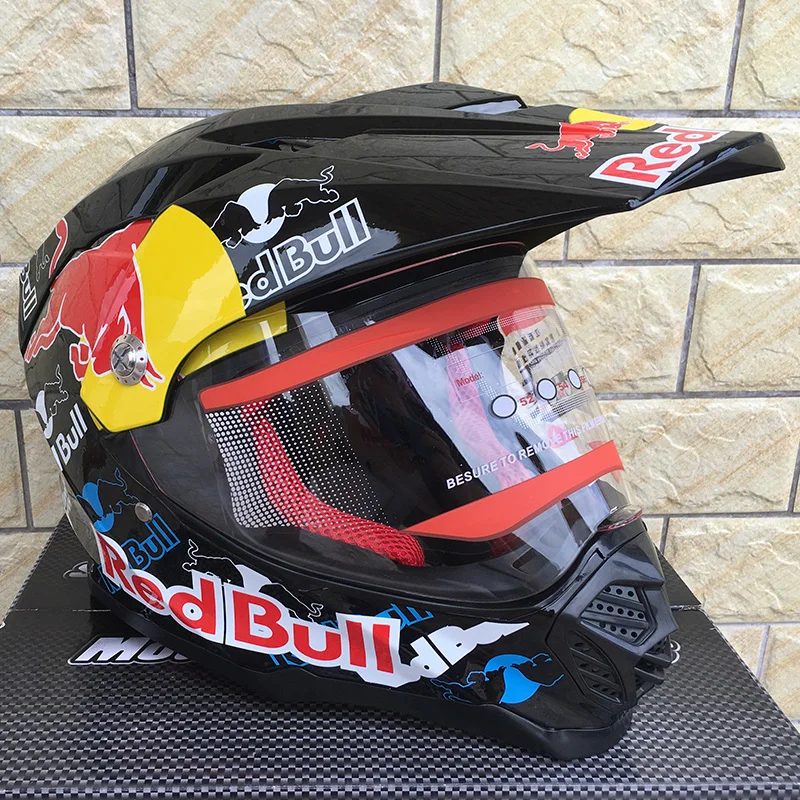 Motorcycle Helmet Motorcycle Riding Full Face Helmet Motocross Men's Adventure Downhill Racing Helmet DOT