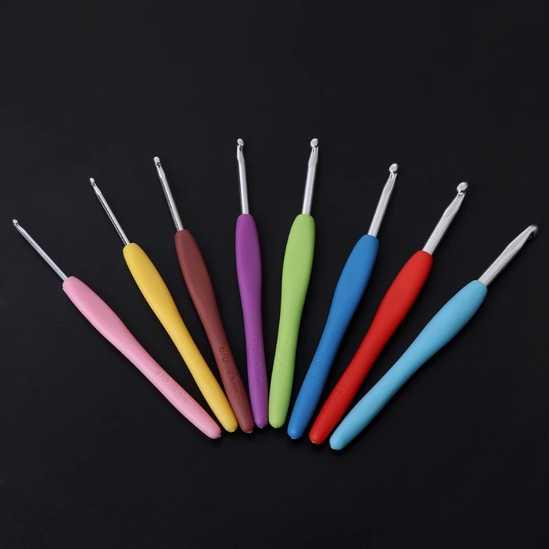 8 шт. набор крючков для вязания 2 5-6 мм | Дом и сад