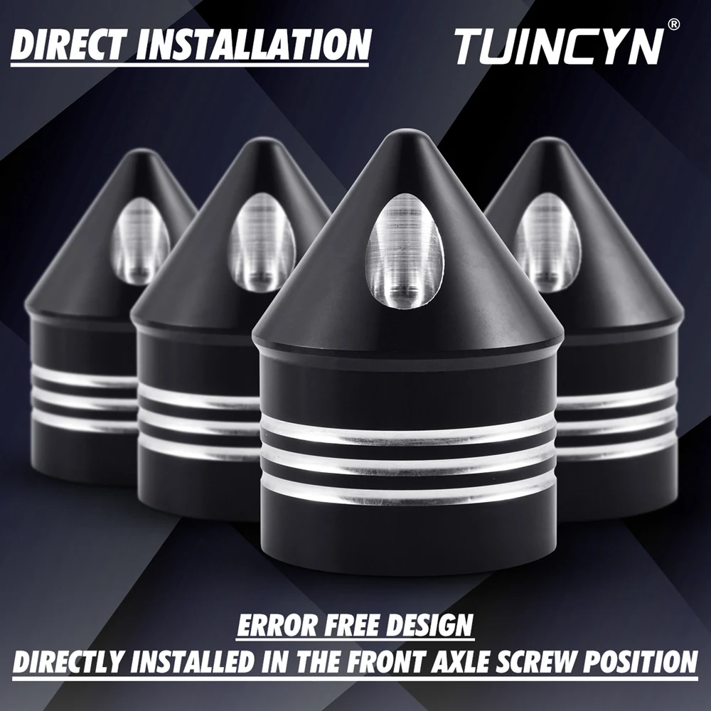 Крышка передней оси мотоцикла комплект гаечных болтов для Harley Dyna Softail Sportster Touring