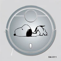 2020 newest cute stickers for xiaomi mijia robot vacuum cleaner beautifying protective film sticker paper cleaner parts