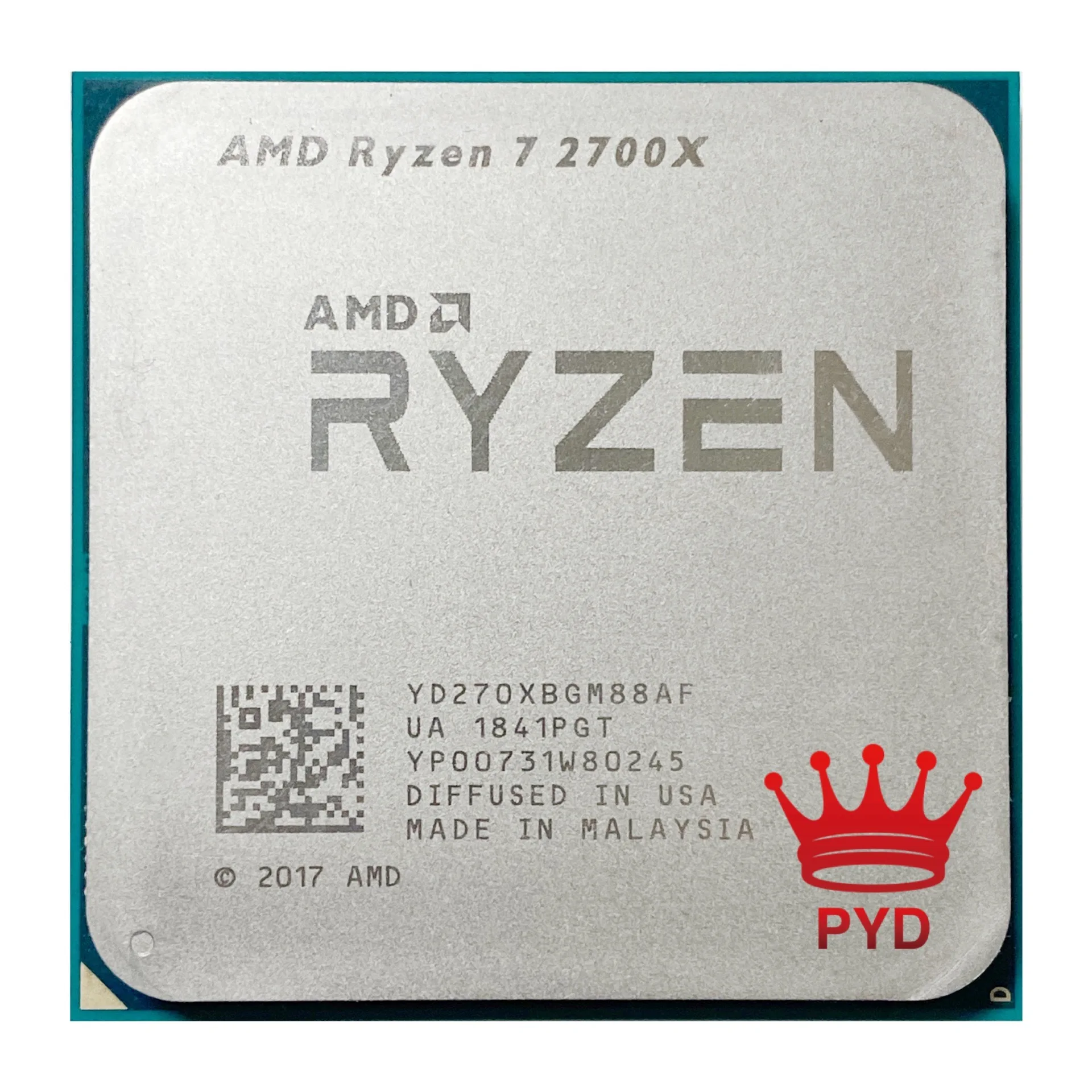 Процессор AMD Ryzen 7 2700X YD270XBGM88AF 8-ядерный 16-поточный процессор 3 ГГц разъем AM4 16 Мб 105 Вт