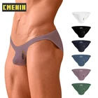 Мужские трусы брифы из модала C, мягкое пикантное нижнее белье в стиле Ins, гей-трусы, 6 шт., AD314