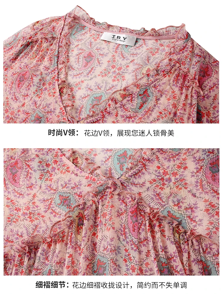 

2020Summer women elegant Floral chiffon dress Plus Size loose V neck lantern sleeve flare dress holiday beach casual vestidos4XL