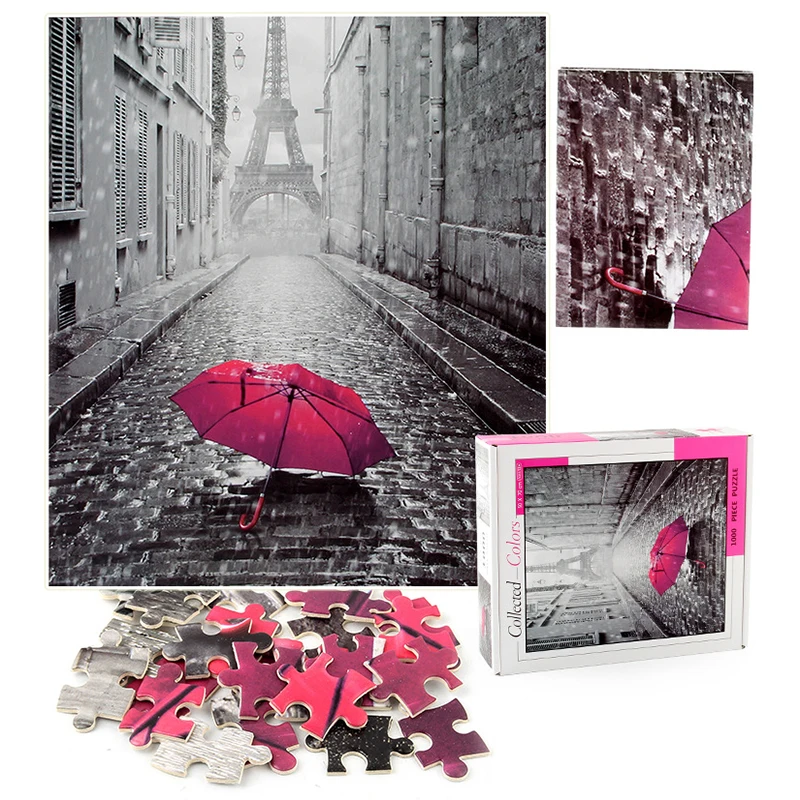 

Hot Sale Puzzle 1000 Pieces Adult Puzzle Jigsaw Parper Puzzle Adulto Educational Toys Children 's Games Christmas Gift Jigsaw