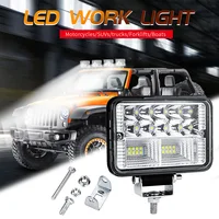 4 Inch High Brightness 78W LED Truck Trailer Work Light Spot Lamp 26LED 6000K White Car Work Lights Mounting Bracket