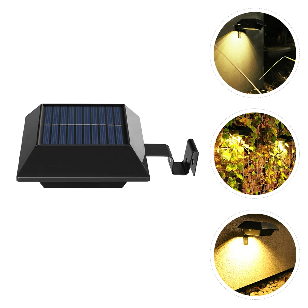 

1pc Outdoor Solar Energy Light Wall Light Waterproof Garden Courtyard Lamp