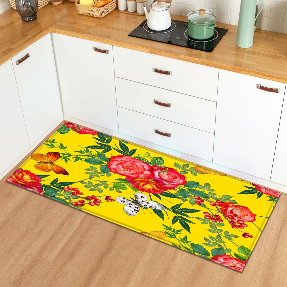 modern kitchen rug bedroom living room decoration carpet home hallway entrance doormat balcony bathroom anti slip long floor mat free global shipping