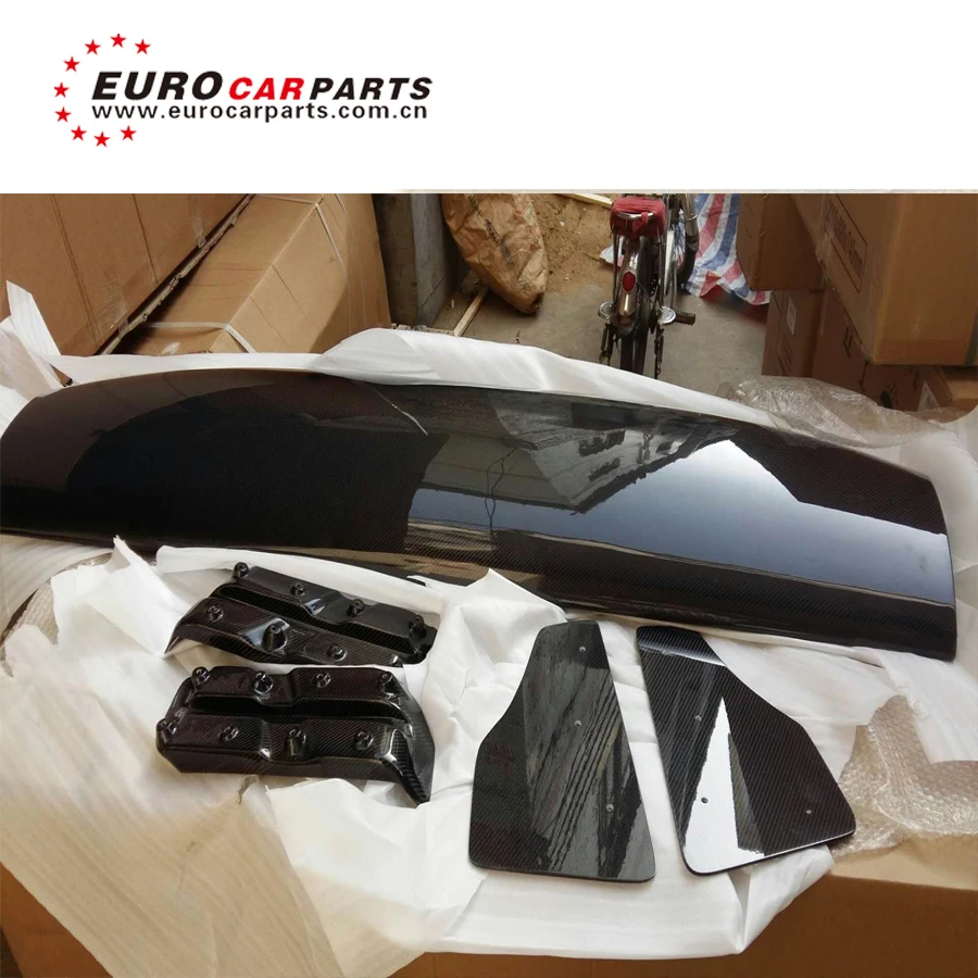 GTR R35 углеродное защитное заднее крыло для LB Рабочий стиль представление задний