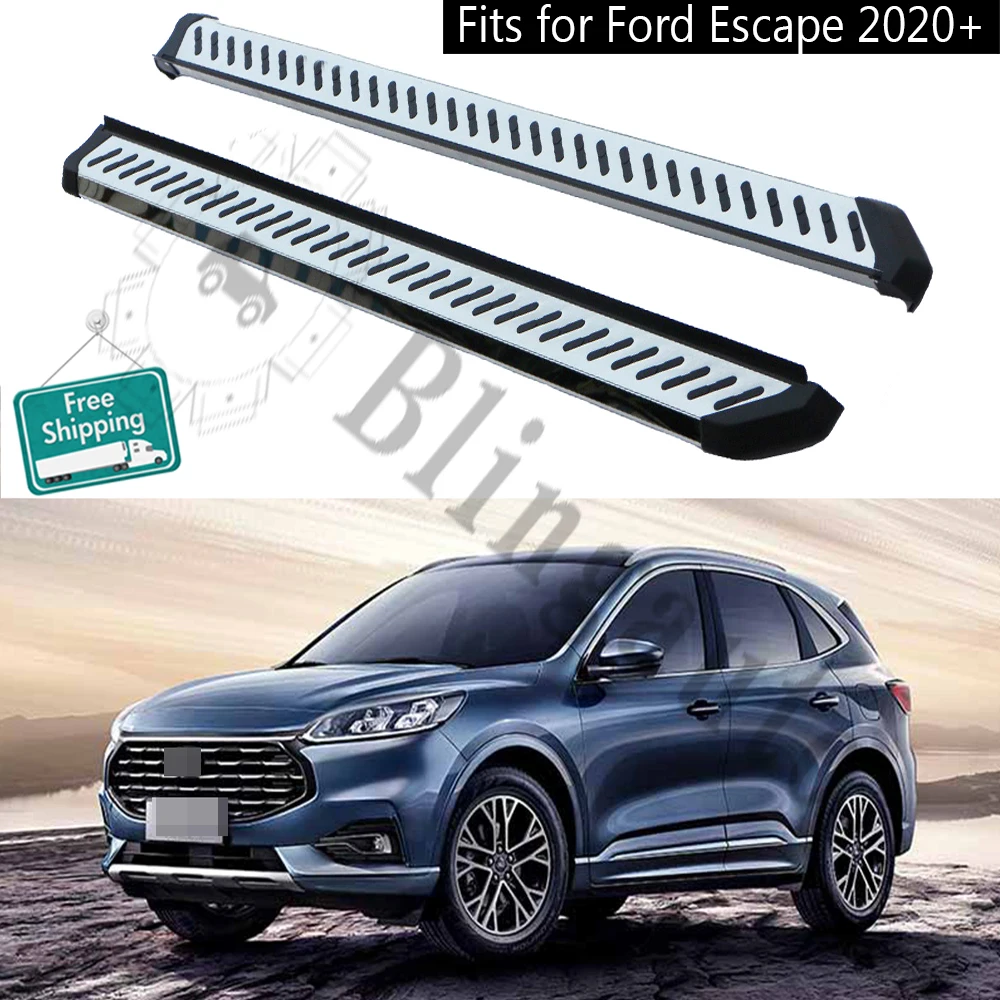 

Подножка, подходит для ford new Escape 2020 +, боковые ступени, подножки для автомобиля, 2 шт.
