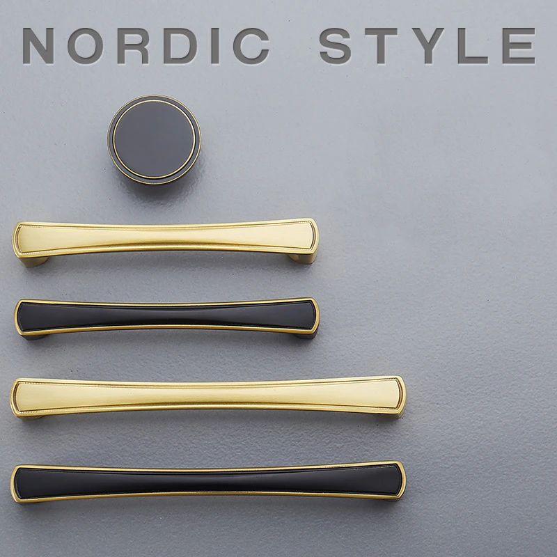 Современная латунная ручка/ручка в скандинавском/американском стиле шкаф/ручки