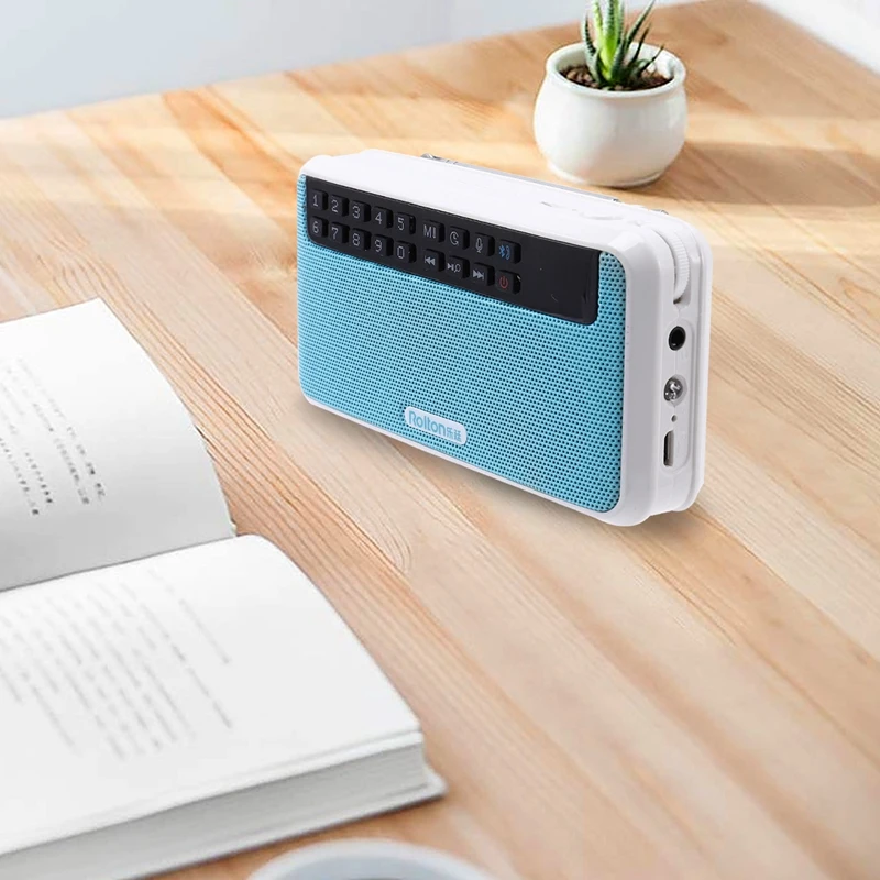 Rolton E500 портативный fm-радио Bluetooth беспроводной Hi-Fi стерео MP3 динамик AM NOAA погода
