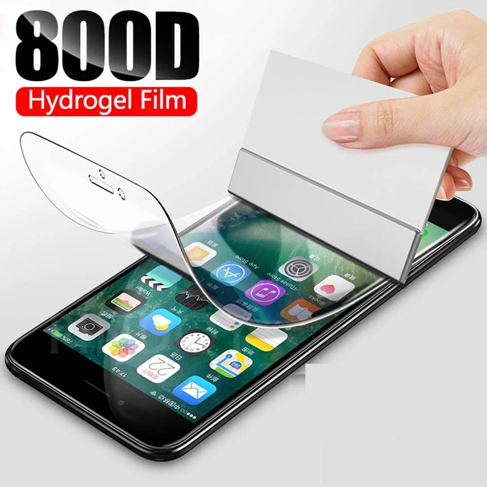 Гидрогелевая пленка с полным покрытием HD для iPhone SE 6S Plus 128 ГБ Защита экрана не