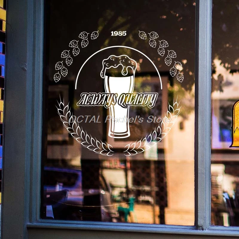 Пивной магазин Стикеры пивоварения Винтаж вывеска для декора Ретро Бар Паб