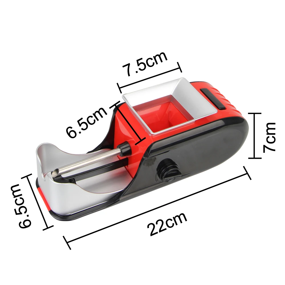 

Cigarette Rolling Machine Filling Materials Smoking Tool Tobacco Rolling Injector Tobacco Roller EU/US Plug DIY