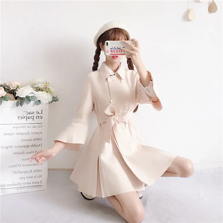 2020 новое осеннее и зимнее модное корейское свободное ТРАПЕЦИЕВИДНОЕ пончо с