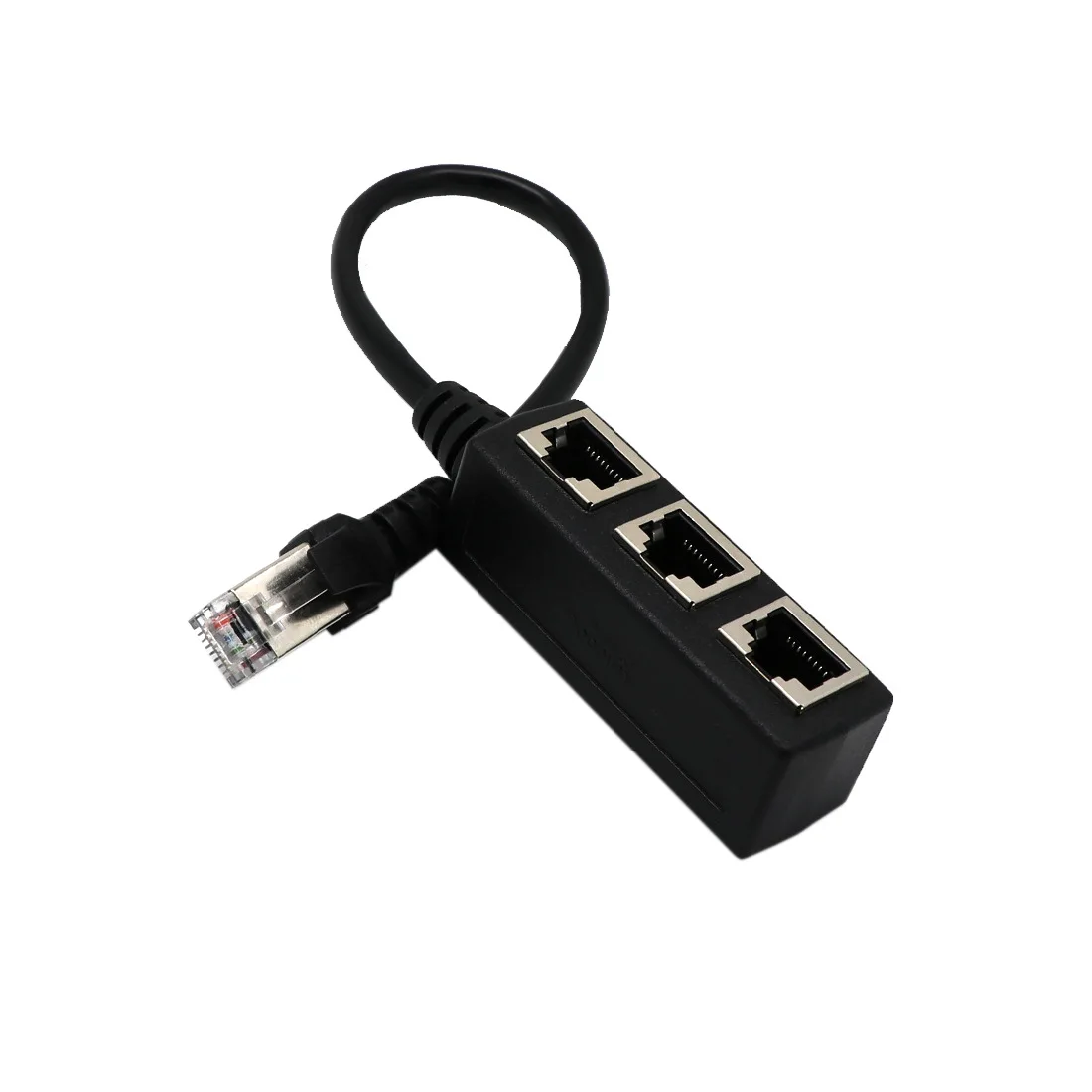 RJ45 адаптер 1-3 способа папа-мама LAN порт сетевой сплиттер для CAT5/6/7 Ethernet кабель