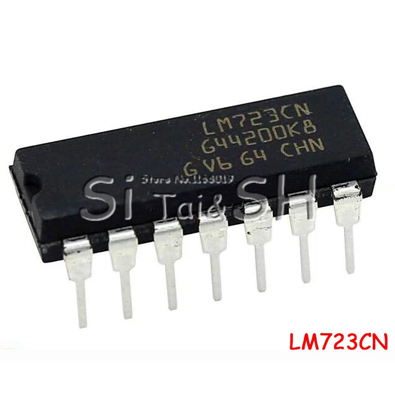 10 шт. LM723CN LM723 DIP 14 новый оригинальный | Электронные компоненты и принадлежности