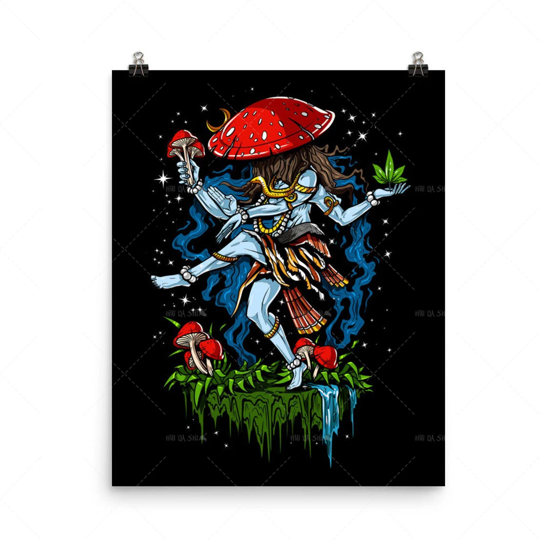 Современный домашний декор плакат скандинавские абстрактные фигурки индуийский