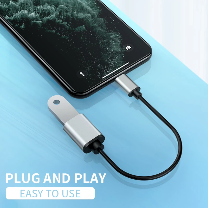 Кабель адаптер DataRoad USB C к кабель переходник OTG Type с разъемом папа на 3 0 Мама для