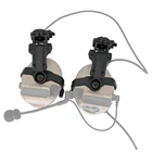 Комплект для тактического крепления на шлем дуга шлема адаптер для тактических наушников COMTAC II COMTAC III Airsoft гарнитура