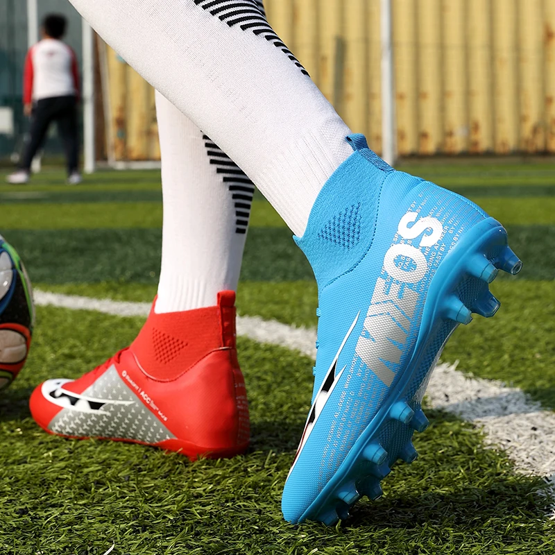 Кроссовки футбольные унисекс тренировочные Нескользящие большие размеры | Спорт
