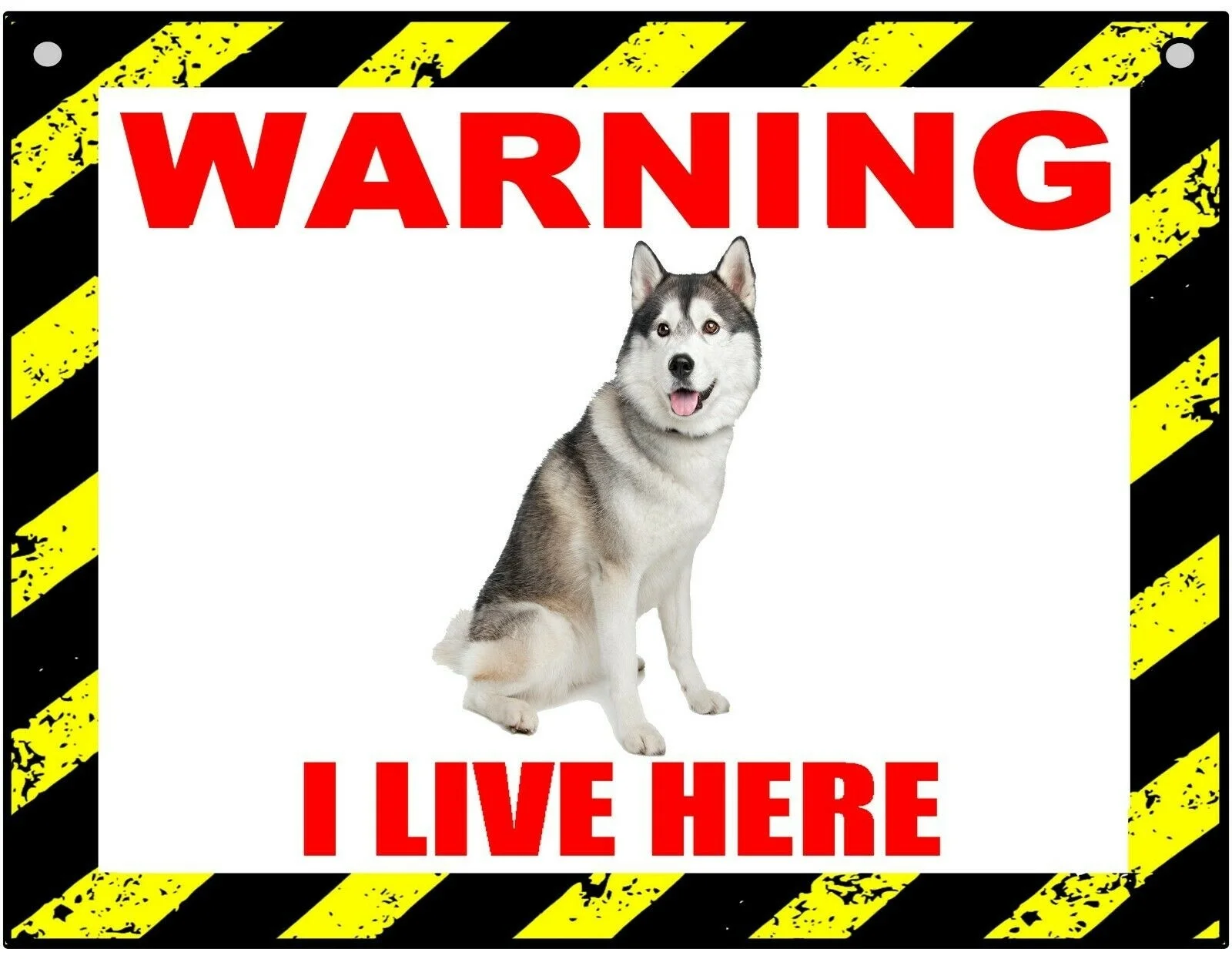 

Siberian Husky Retro tin sign nostalgic ornament metal poster garage art deco bar cafe shop