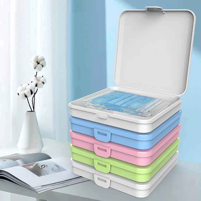 5 шт. пластиковые коробки для хранения маски взрослых|Коробки и ящики хранения| |