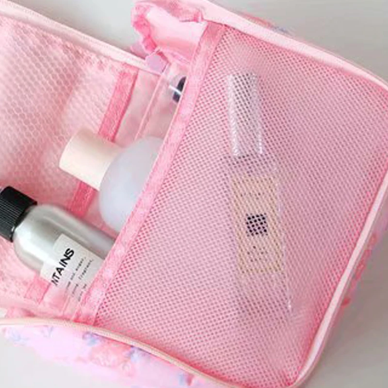 Merlot пудинг собака мультфильм дорожная моющаяся сумка переносная косметичка