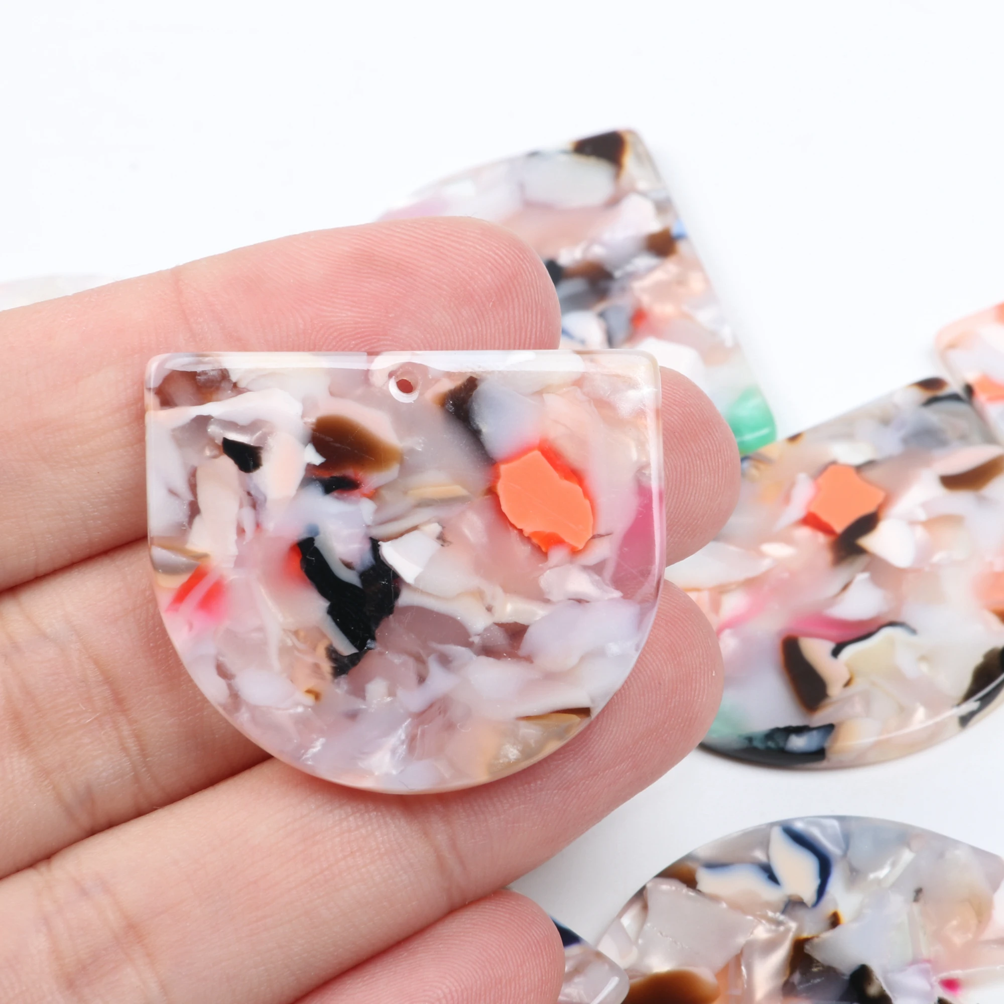 Очаровательные серьги в виде черепаховой раковины D-образные подвески из