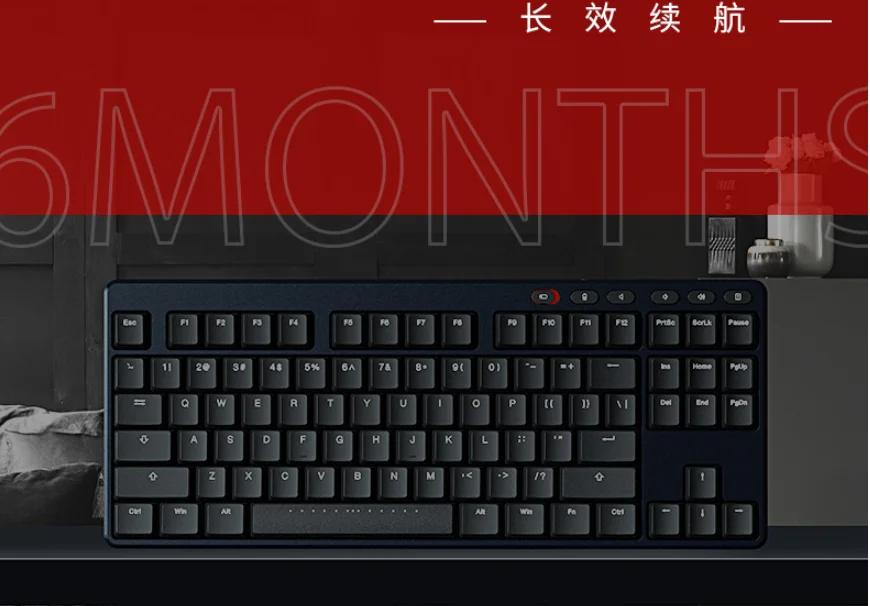 IKBC S200 Беспроводная механическая клавиатура 87 игровая 2 4G TKL TTC Низкопрофильная