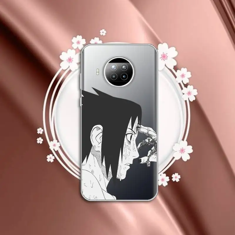 

Naruto Uchiha Itachi Kakashi Phone Case Transparent for Xiaomi mi Redmi note 10 t 8 9 pro lite 11 Samsung S 8 9 10 20 plus ultra