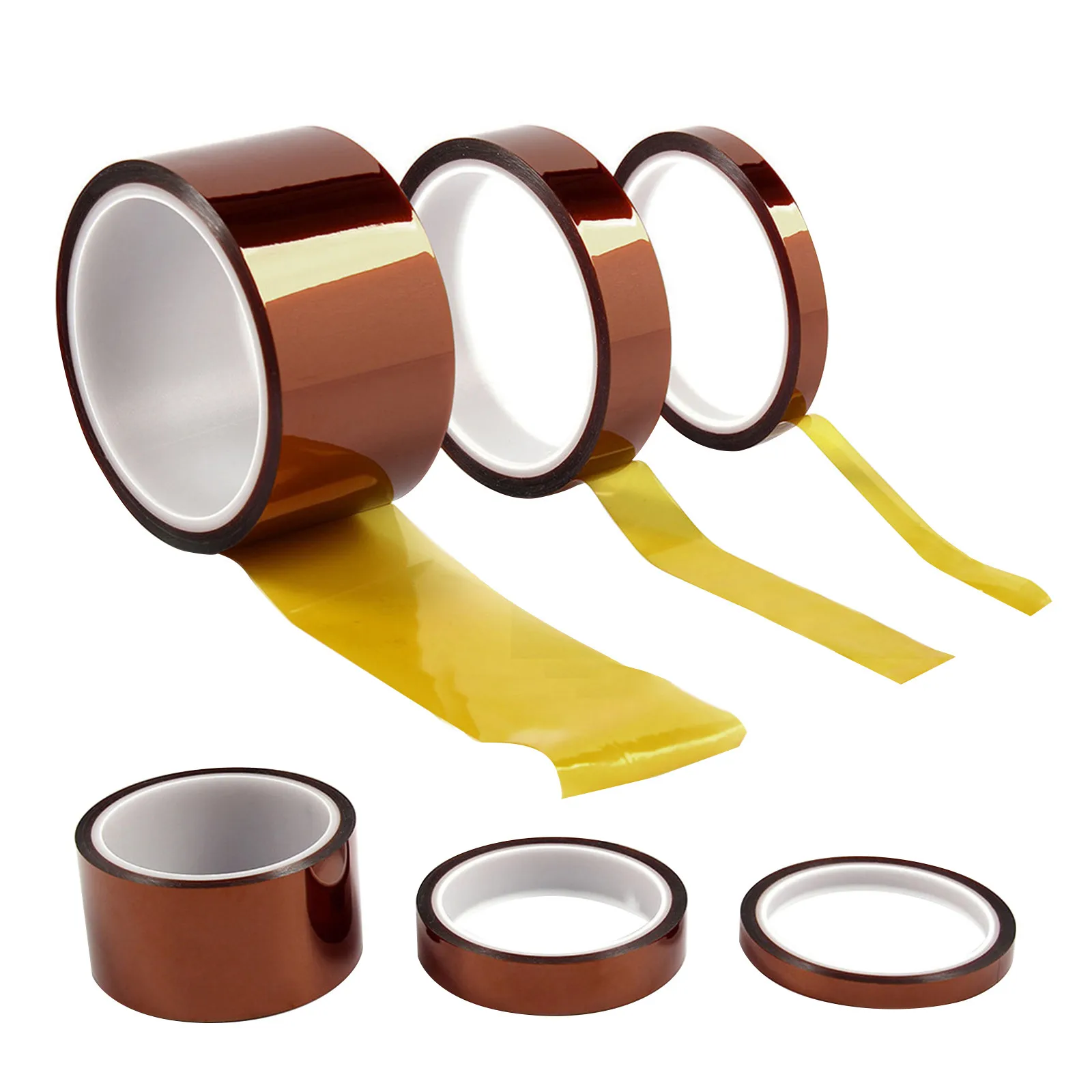 1PC Professional 108FT Heat Resistant High Temperature insulation electronics industry welding Polyimide Kapton Tape #50 | Обустройство