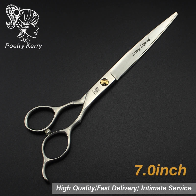 7 0 дюймовая поэма Керри &quotпрофессиональные искусственные прямые ножницы для
