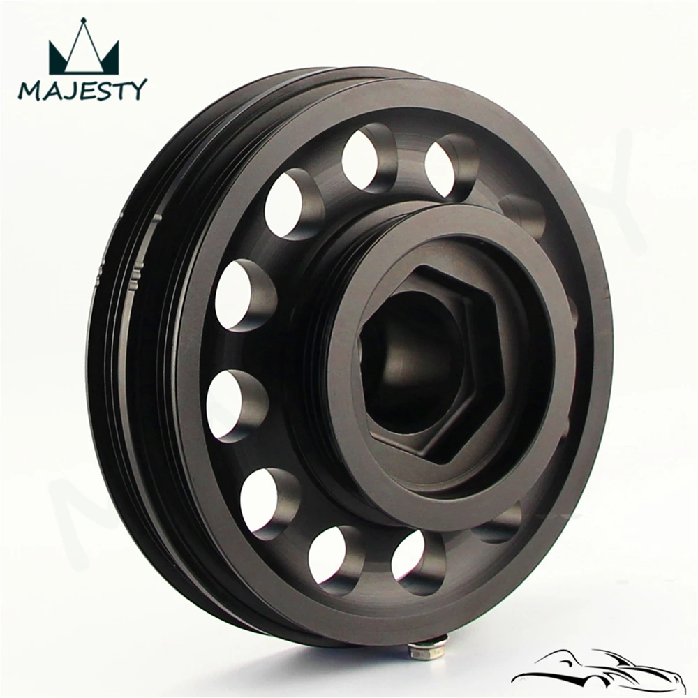 Гоночный Светильник Алюминиевый шкив коленчатого вала OEM размер для 96 00 C ** ivic SOHC